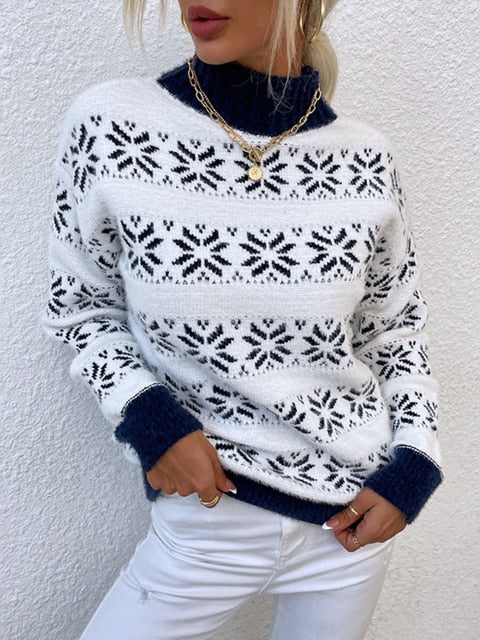 Classic Vintage Sweater with a Flattering Fit