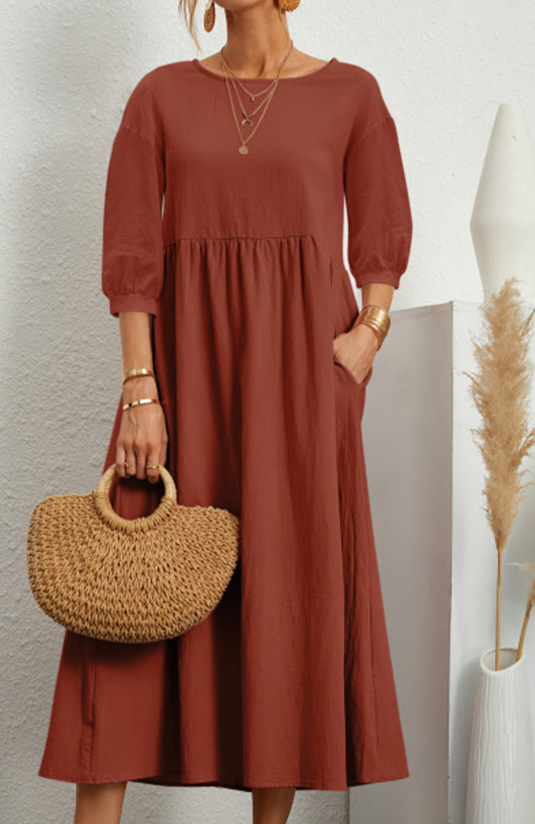 A Vintage Style Dress with Delicate Timeless Details