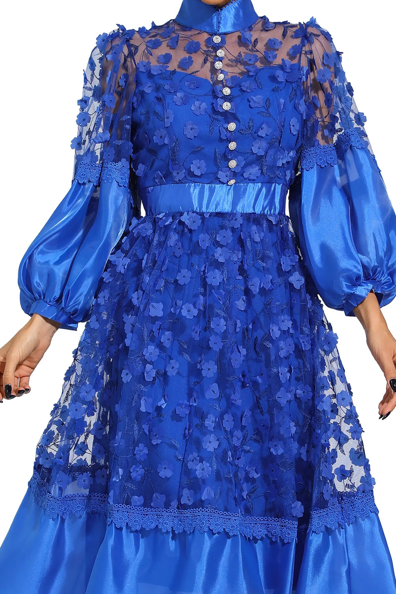 A Vintage Style Dress with Delicate Timeless Details