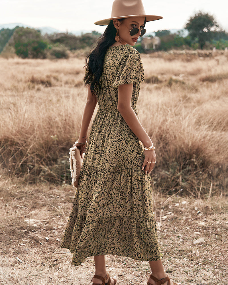 A Vintage Style Dress with Delicate Timeless Details