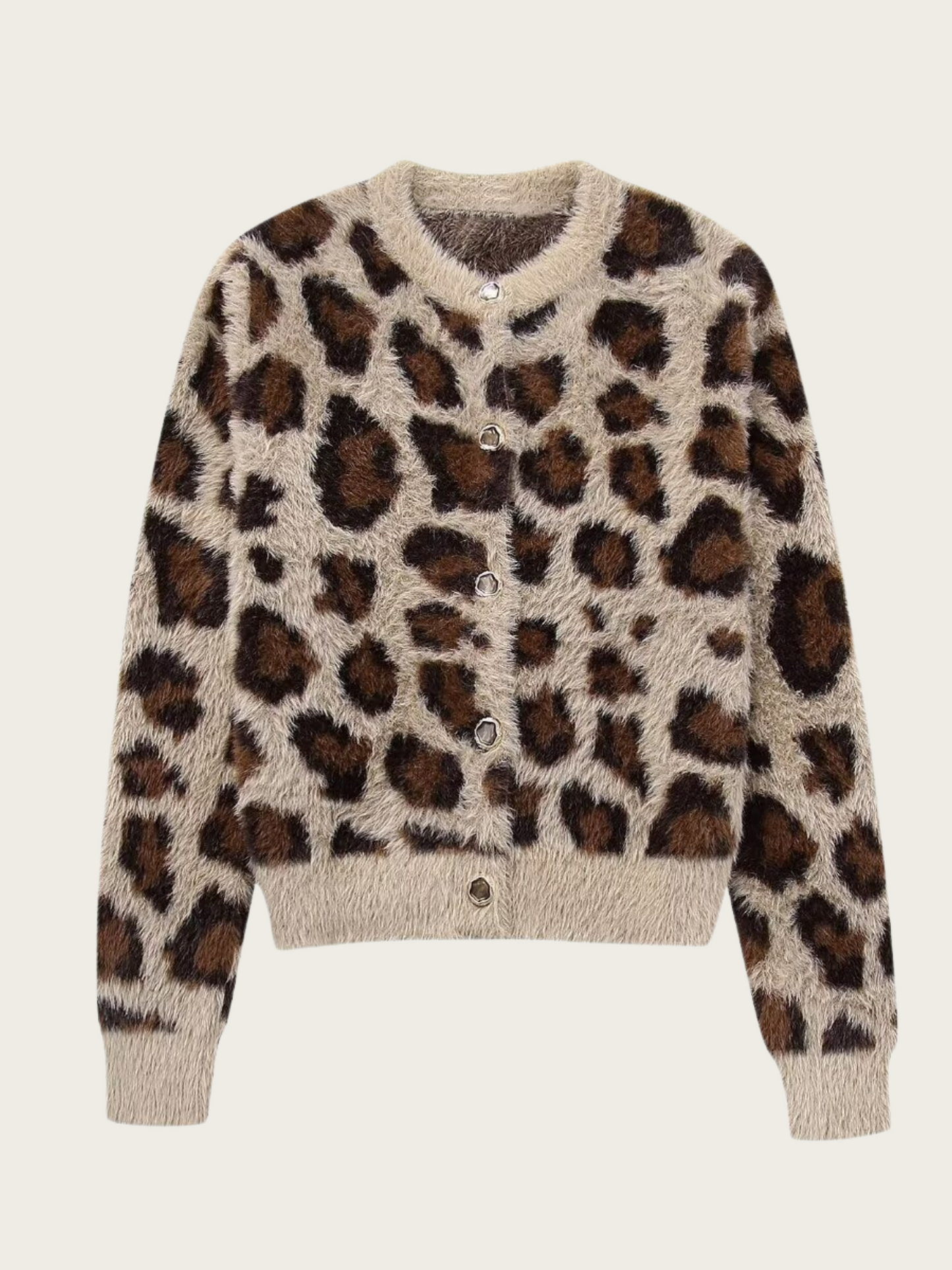 Well Tailored Cardigan with a Graceful Silhouette