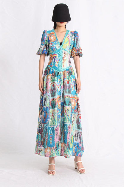 A Vintage Style Dress with Delicate Timeless Details
