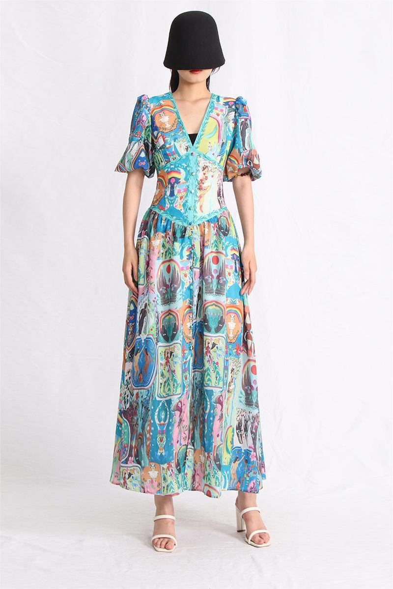 A Vintage Style Dress with Delicate Timeless Details