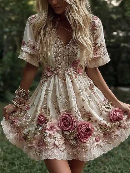 Well Tailored Dress with a Graceful Silhouette