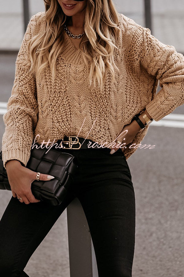 A Vintage Style Sweater with Delicate Timeless Details