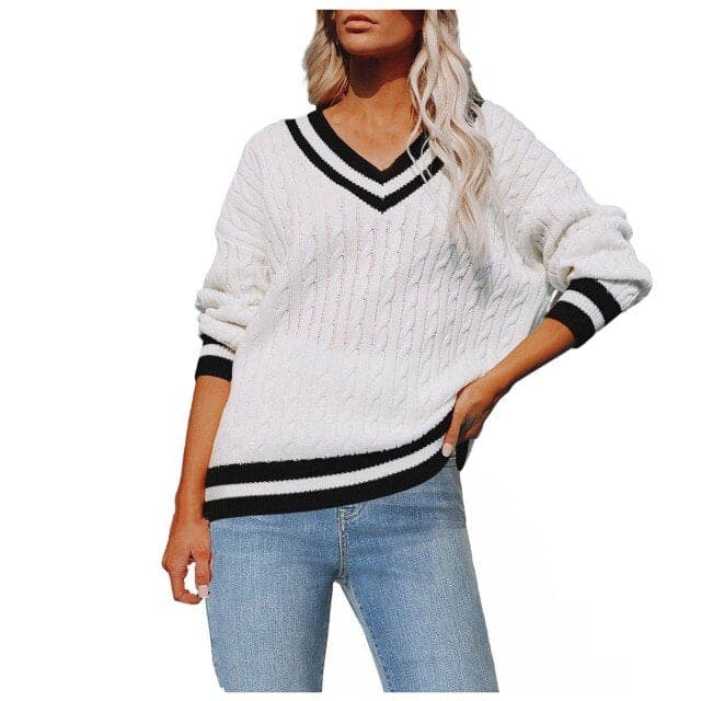 A Vintage Style Pullover with Delicate Timeless Details