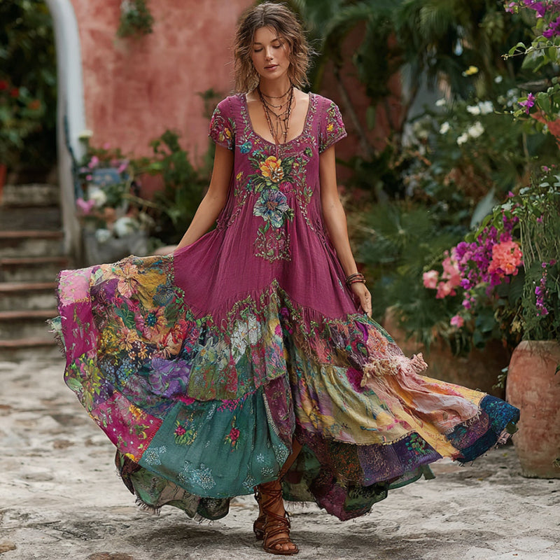 Classic Vintage Dress with a Flattering Fit