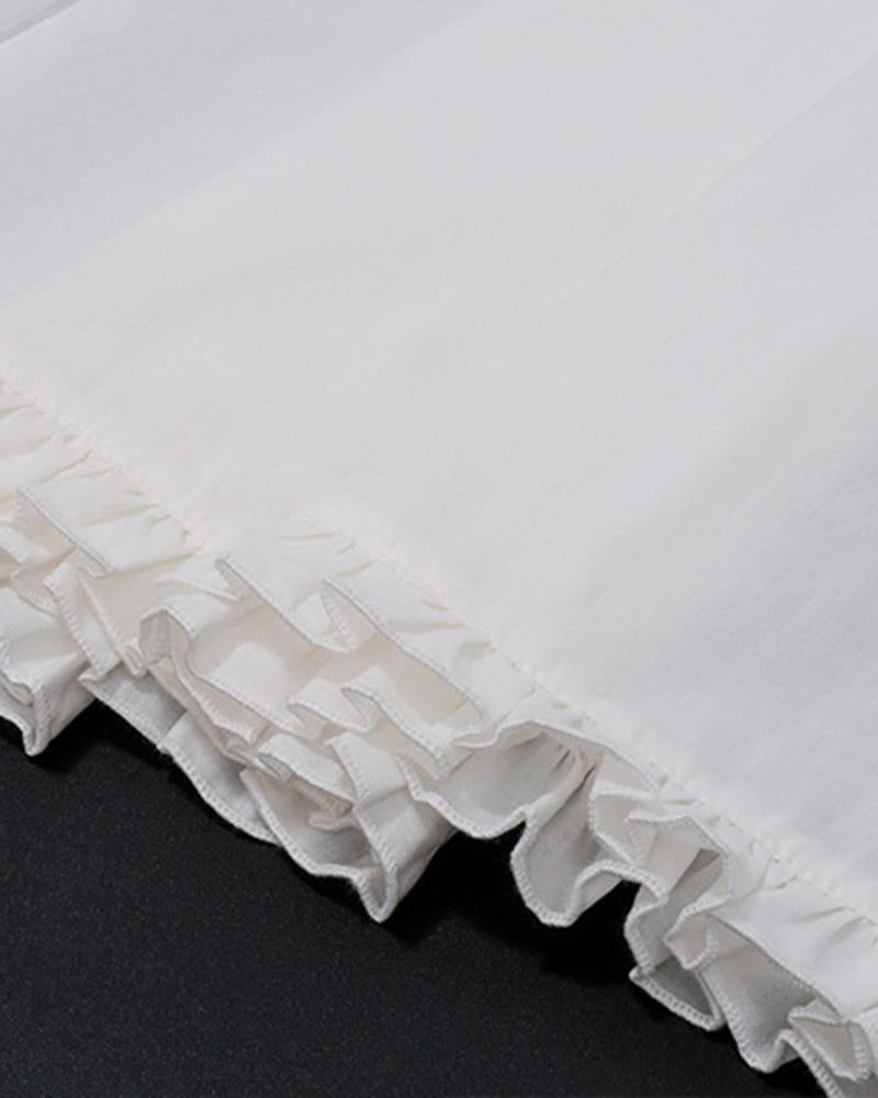 A Vintage Style Dress with Delicate Timeless Details