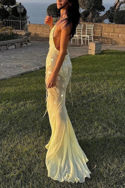 A Vintage Style Dress with Delicate Timeless Details