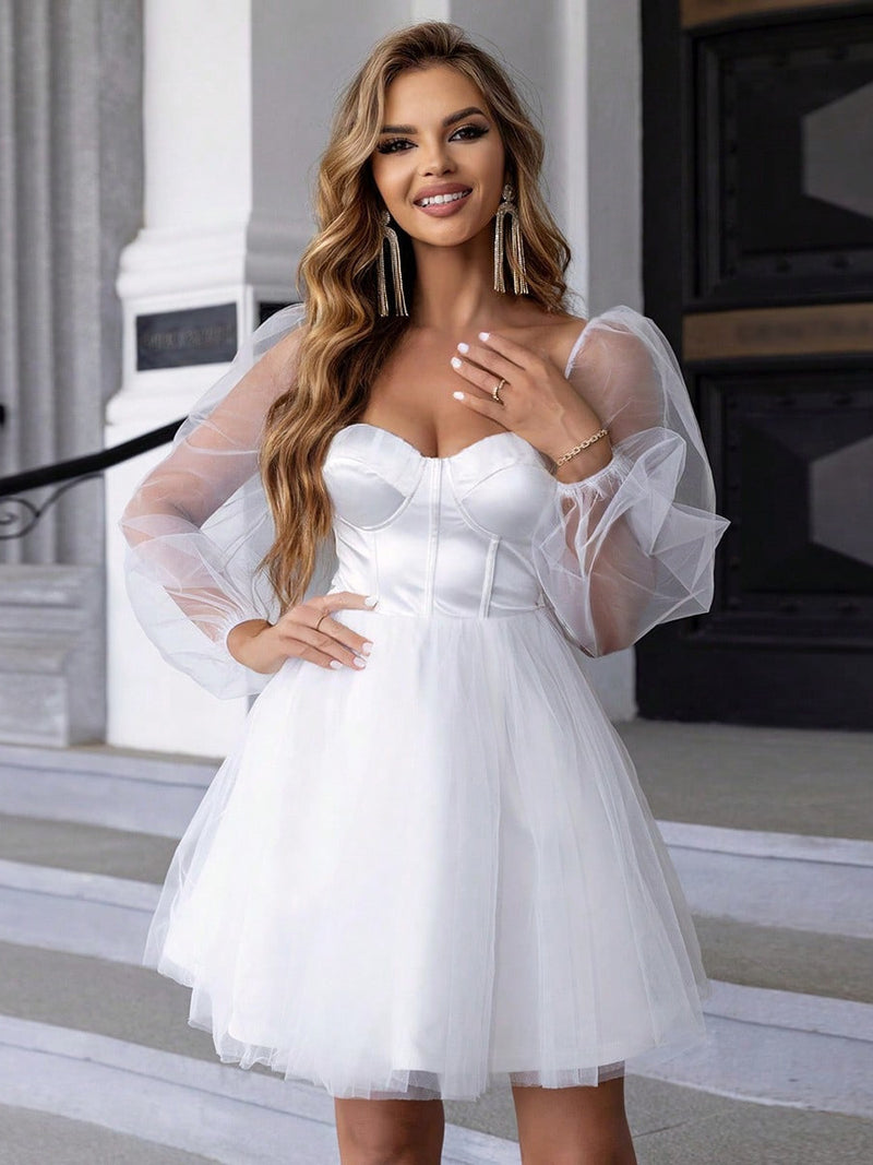 Well Tailored Dress with a Graceful Silhouette