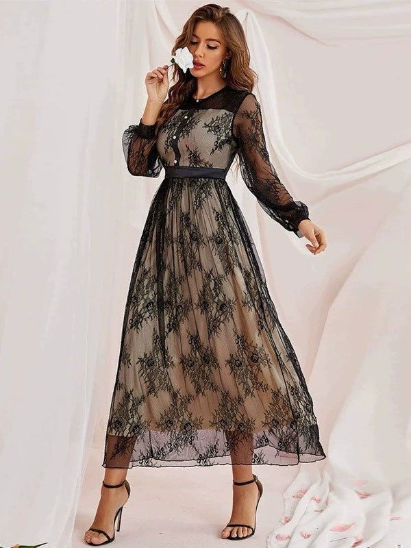 Classic Vintage Dress with a Flattering Fit