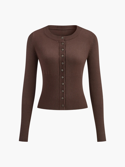 Sophisticated Cardigan with a Clean Classic Look