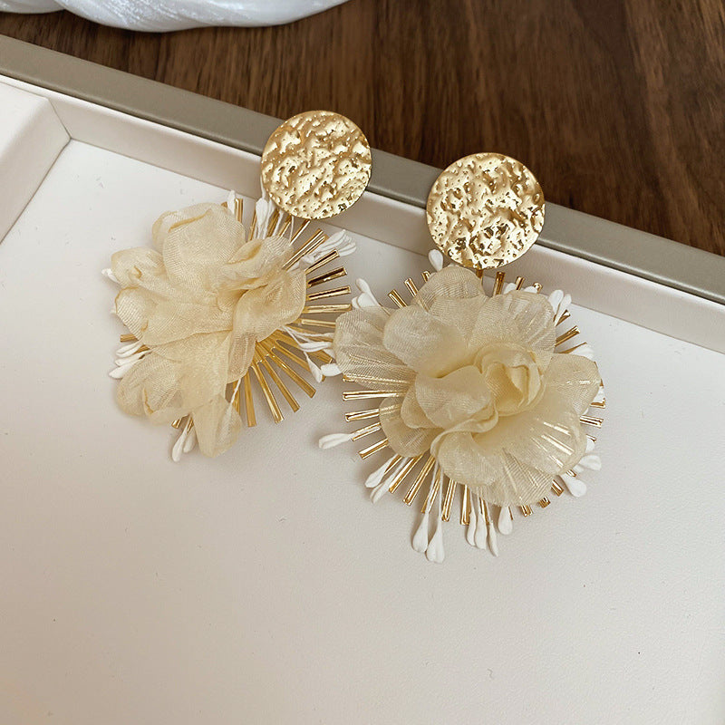 Beautiful Silver Earring with Unique Style