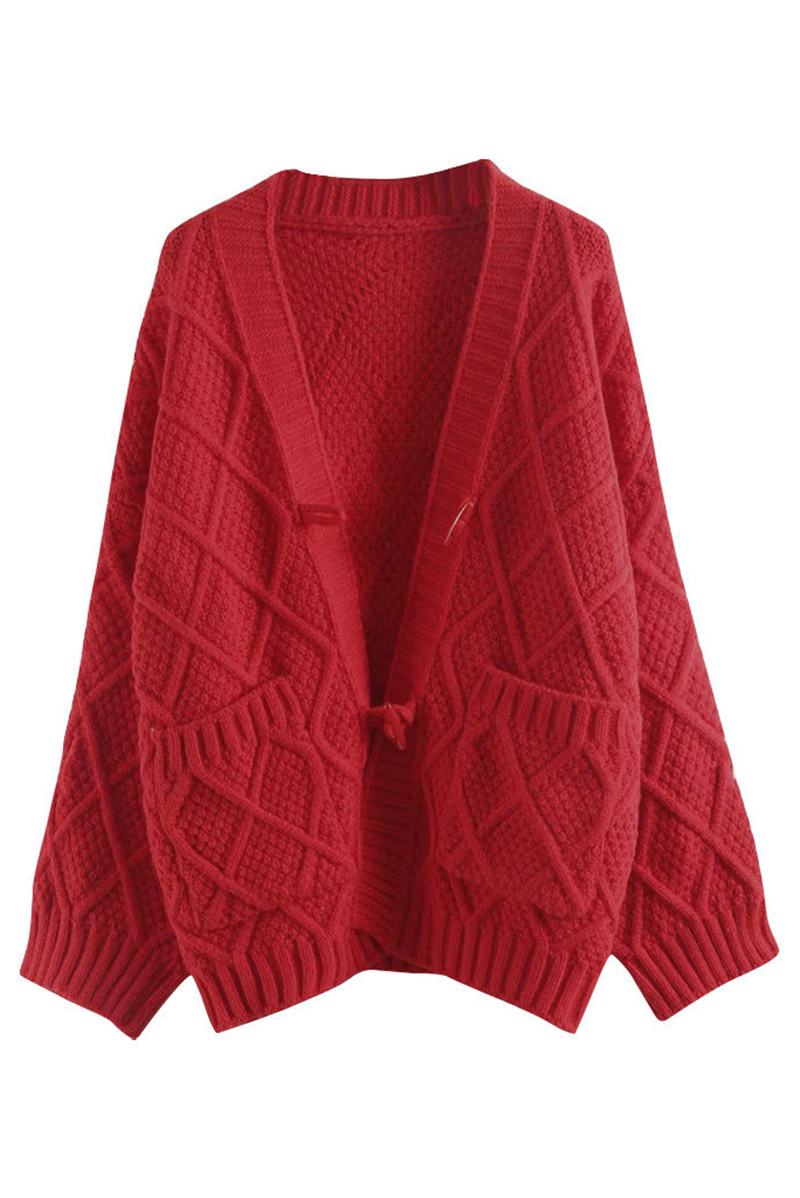 Well Tailored Cardigan with a Graceful Silhouette