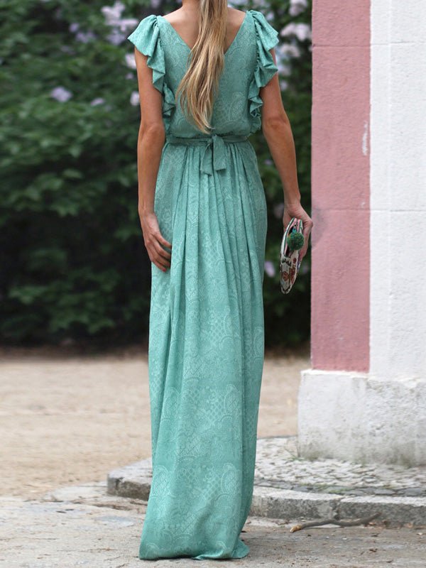 A Vintage Style Dress with Delicate Timeless Details