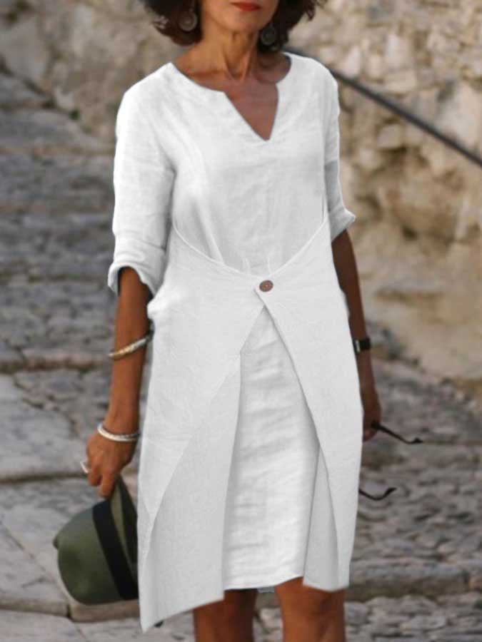 A Vintage Style Dress with Delicate Timeless Details