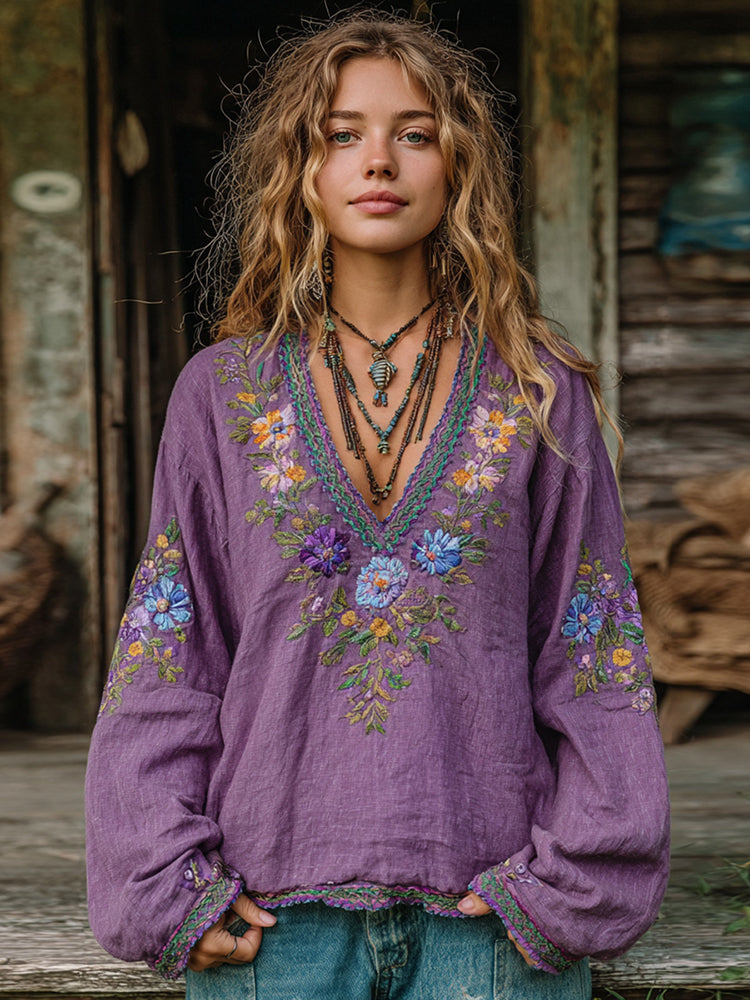 Beautifully Finished Blouse in a Timeless Design