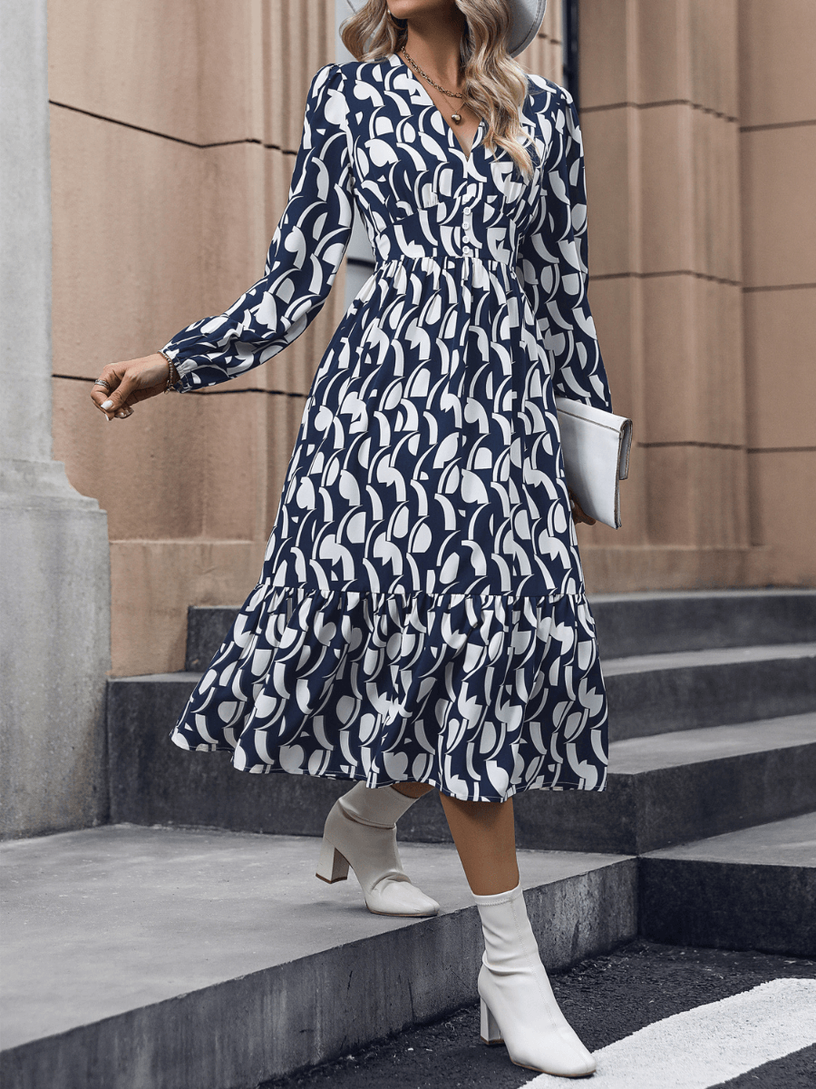 Elegantly Styled Dress for Everyday Wear