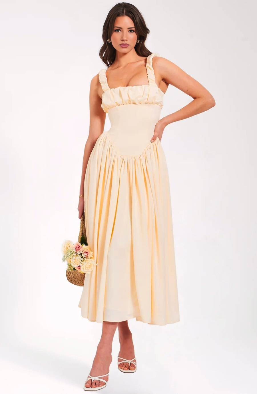 Classic Vintage Dress with a Flattering Fit