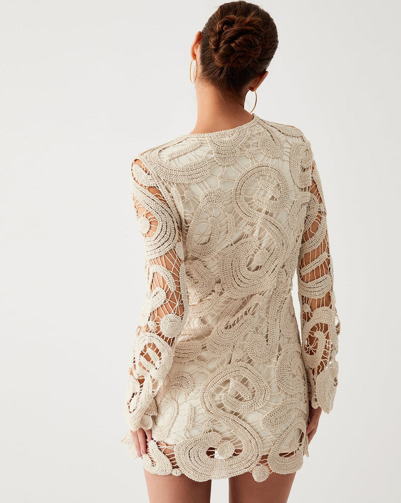 A Vintage Style Dress with Delicate Timeless Details