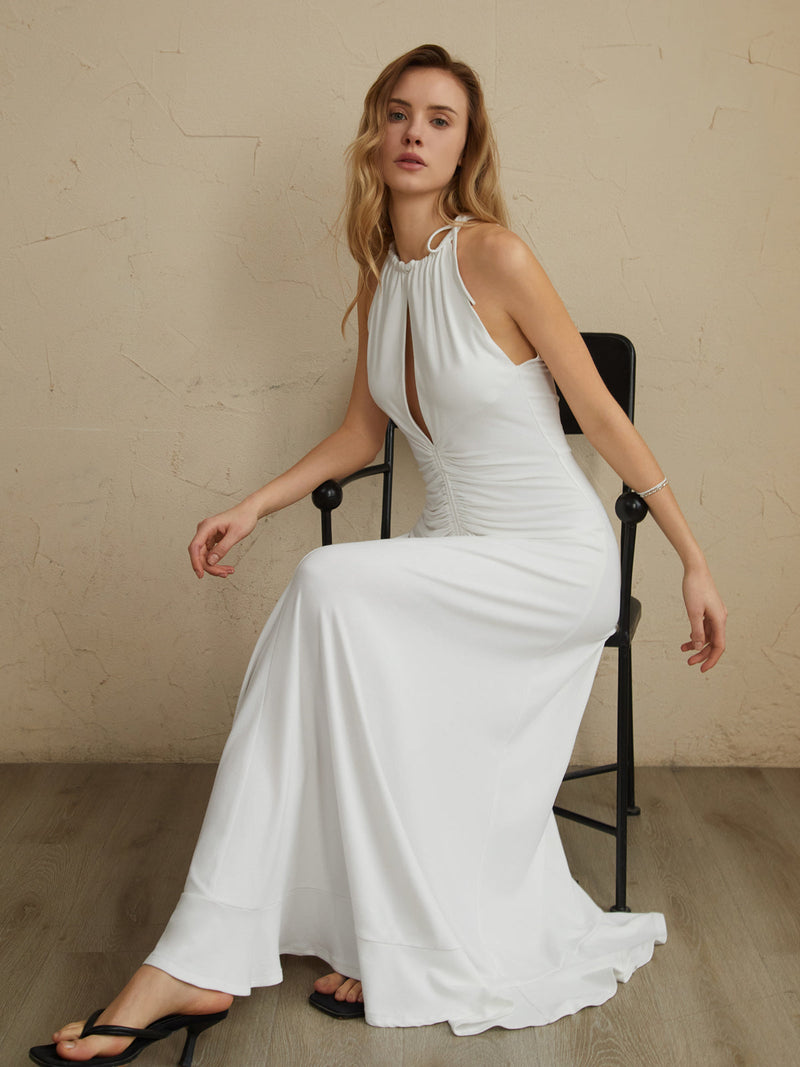 A Vintage Style Dress with Delicate Timeless Details