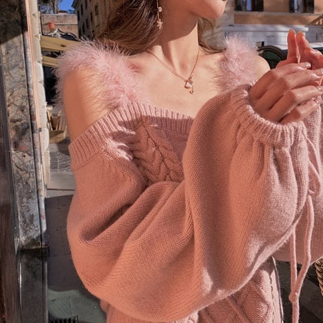 Vintage Inspired Sweater with a Contemporary Edge