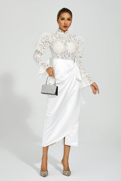 A Vintage Style Dress with Delicate Timeless Details