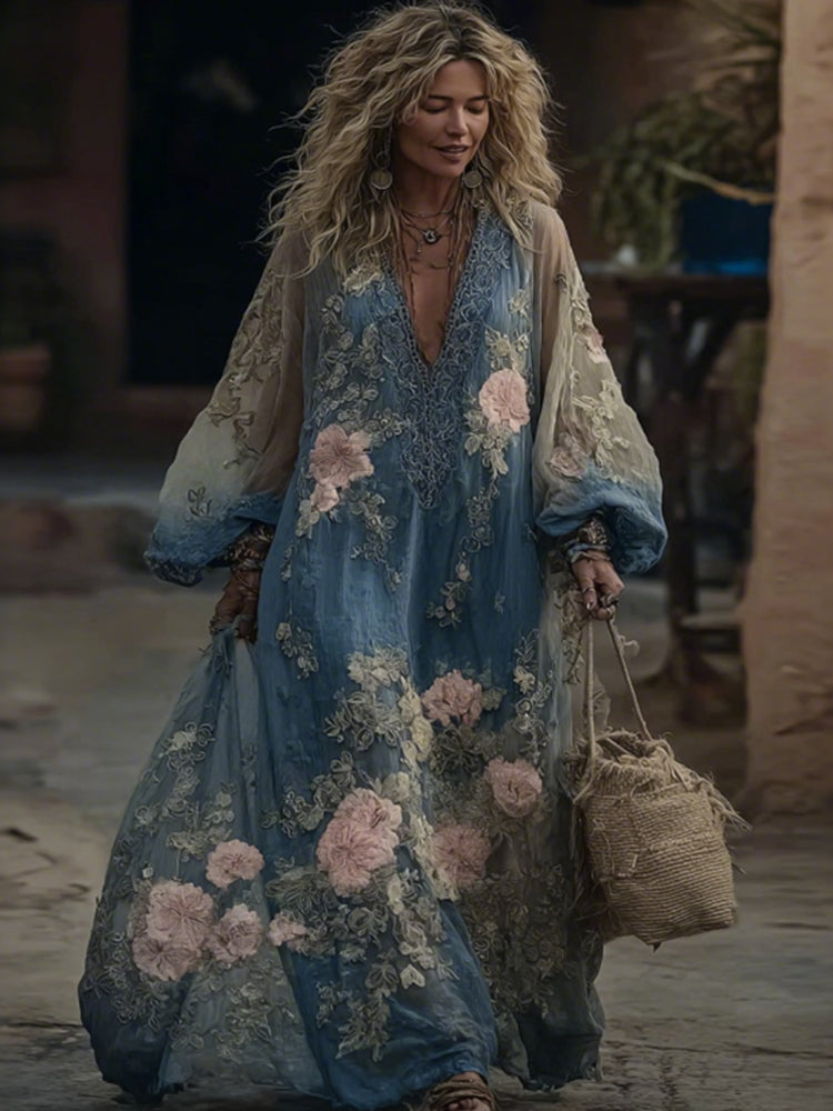 A Vintage Style Dress with Delicate Timeless Details
