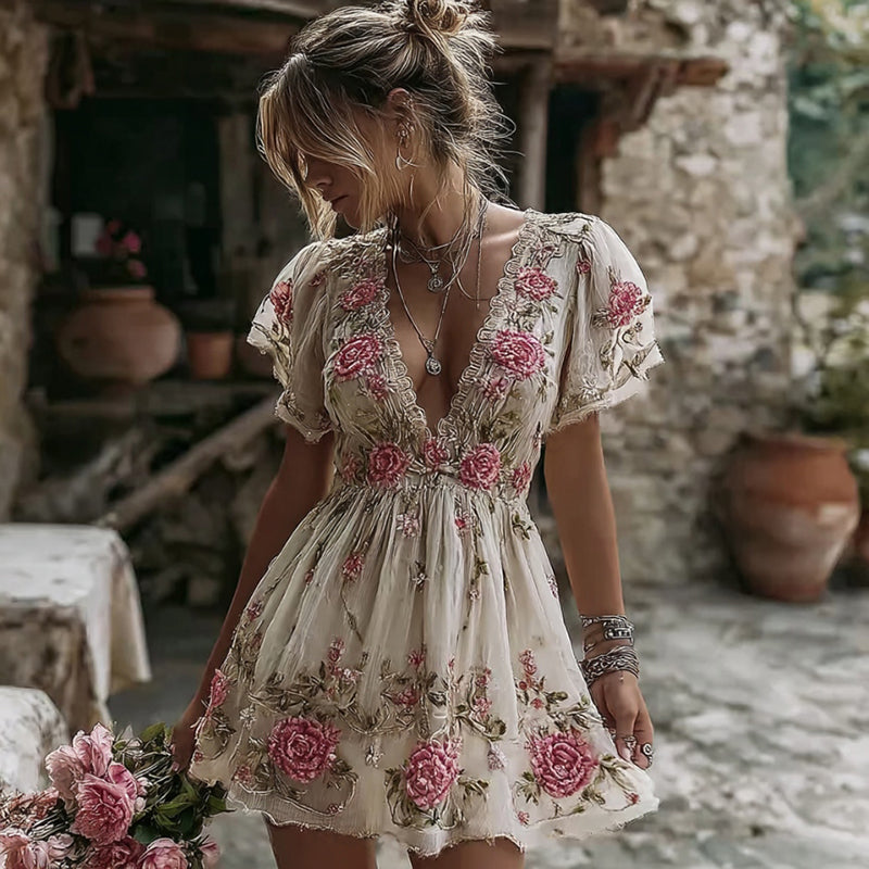 Classic Vintage Dress with a Flattering Fit
