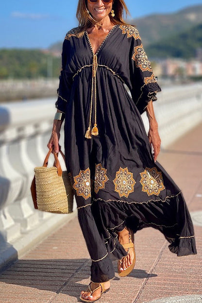 A Vintage Style Dress with Delicate Timeless Details