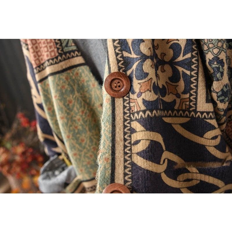 Classic Vintage Cardigan with a Flattering Fit