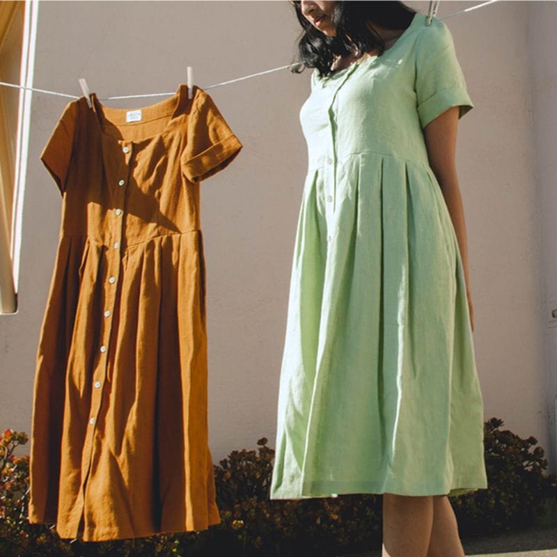 Well Tailored Dress with a Graceful Silhouette