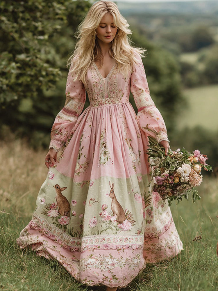 Classic Vintage Dress with a Flattering Fit