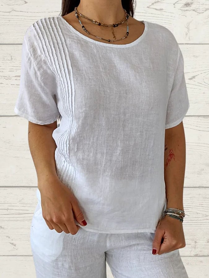 A Vintage Style Top with Delicate Timeless Details