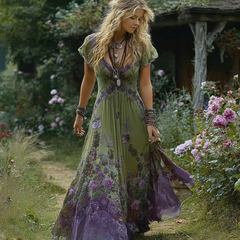 Classic Vintage Dress with a Flattering Fit