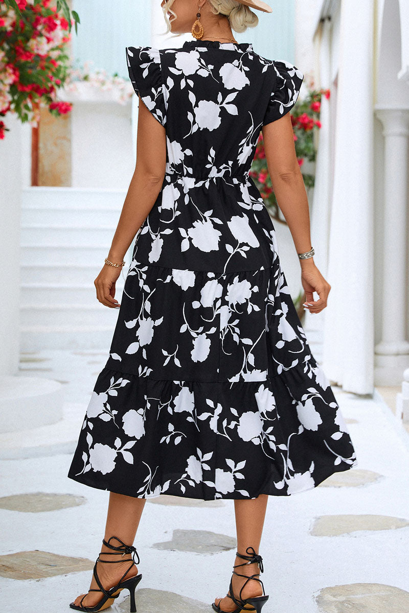 Classic Vintage Dress with a Flattering Fit