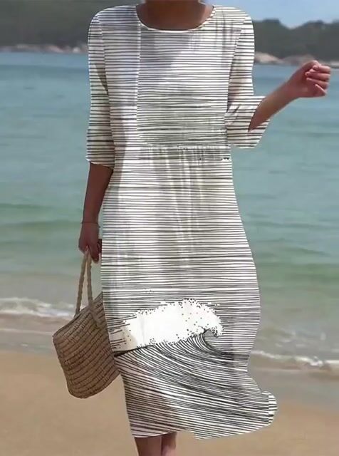 Effortlessly Elegant Dress with a Timeless Design