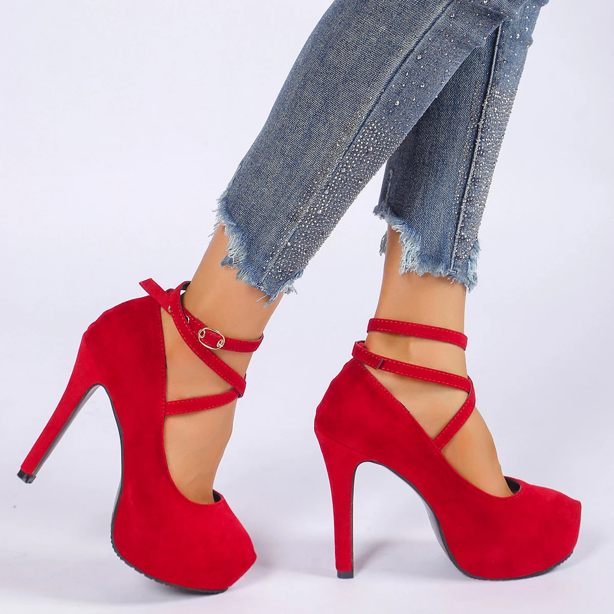 Chic Orthopedic Pumps with Unique Design