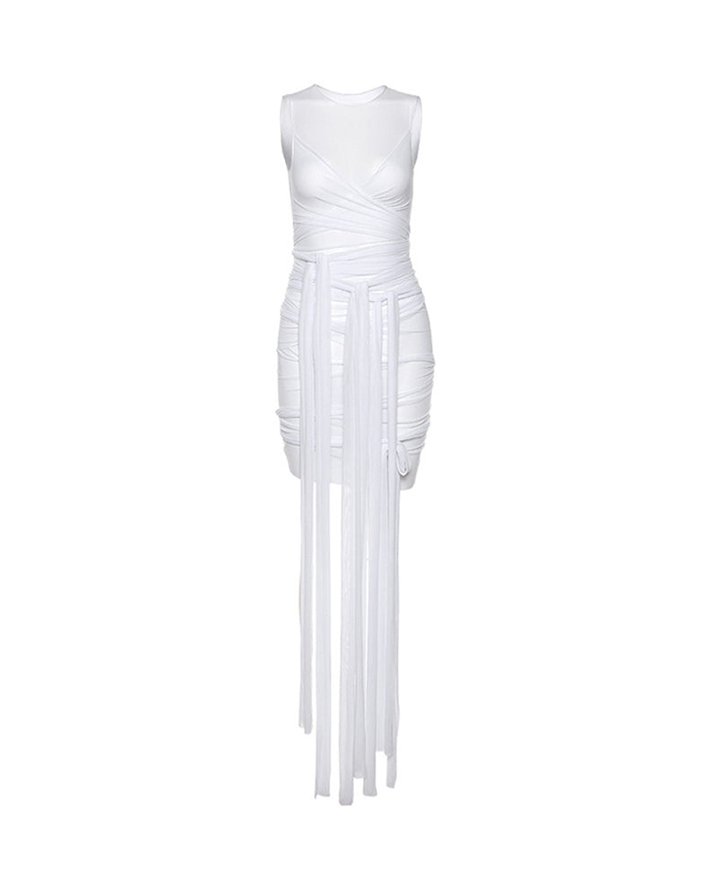 A Vintage Style Dress with Delicate Timeless Details