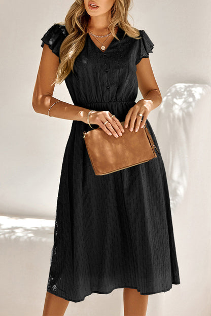 Classic Vintage Dress with a Flattering Fit