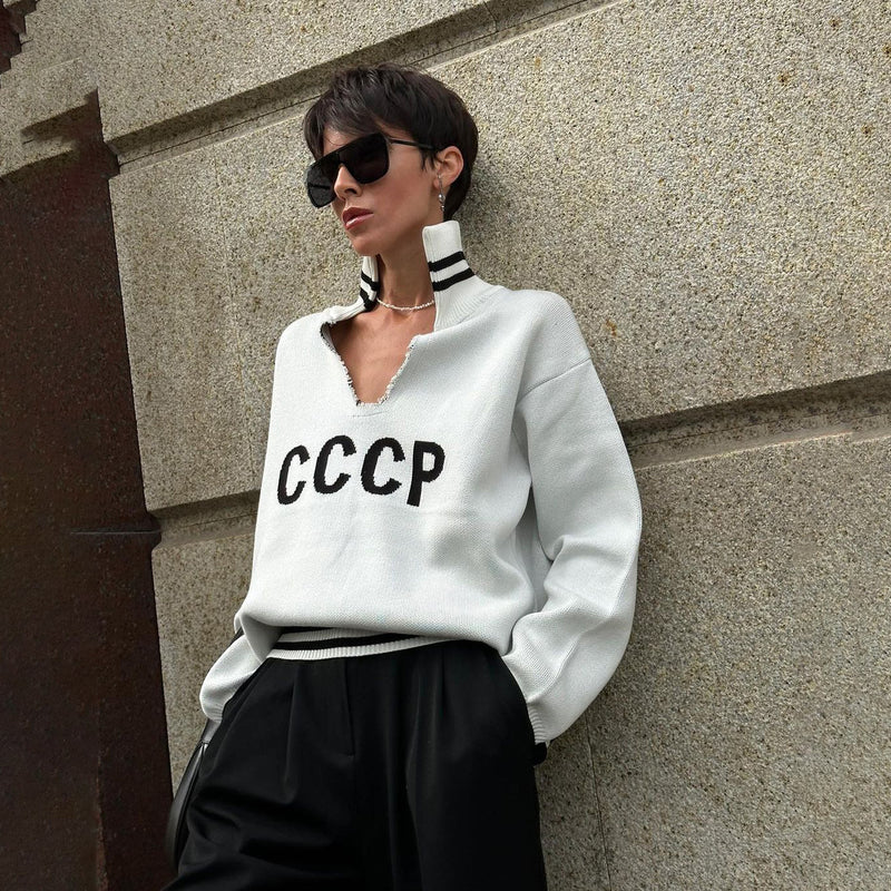 Polished Sweater with an Effortless Classic Look