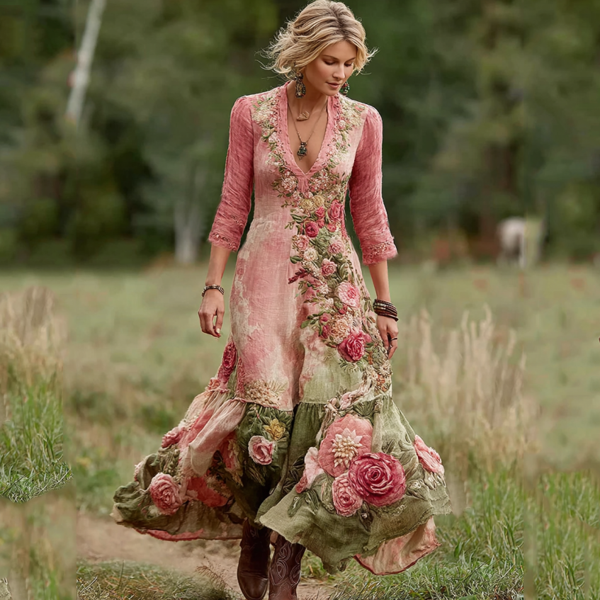 Classic Vintage Dress with a Flattering Fit