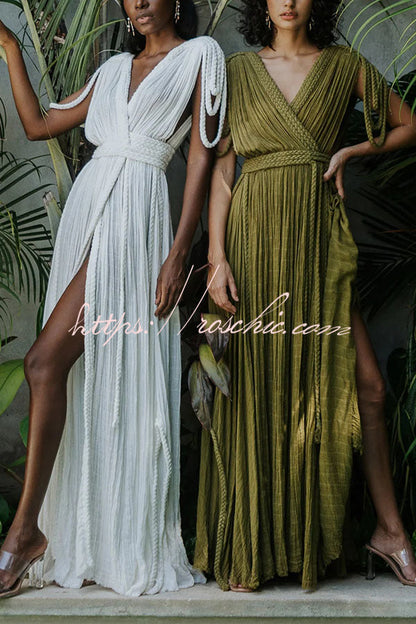 A Vintage Style Dress with Delicate Timeless Details
