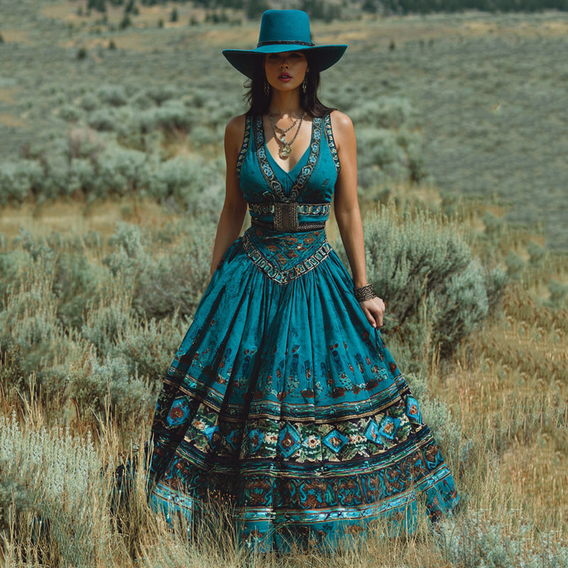 Classic Vintage Dress with a Flattering Fit