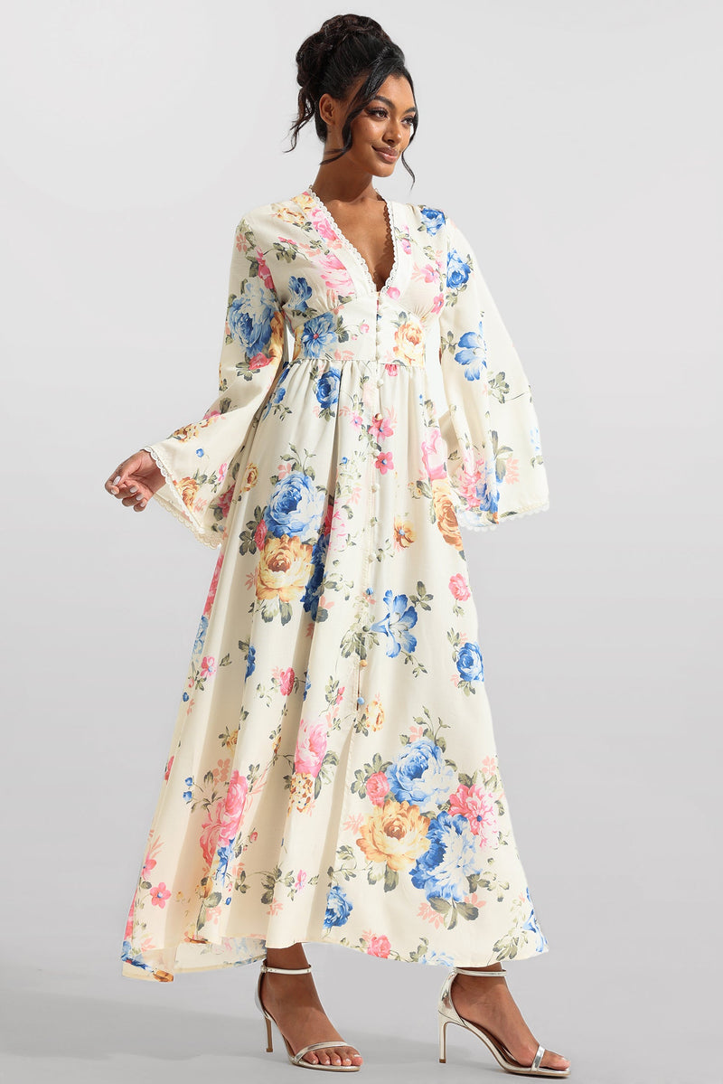 A Vintage Style Dress with Delicate Timeless Details
