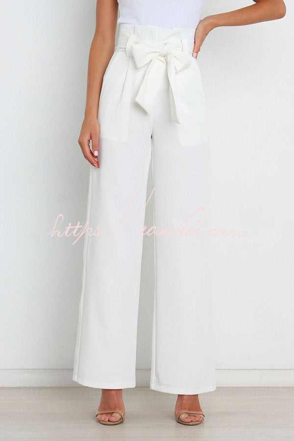 A Vintage Style Pants with Delicate Timeless Details
