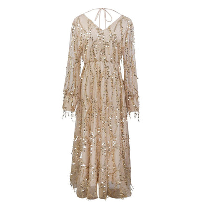 A Vintage Style Dress with Delicate Timeless Details