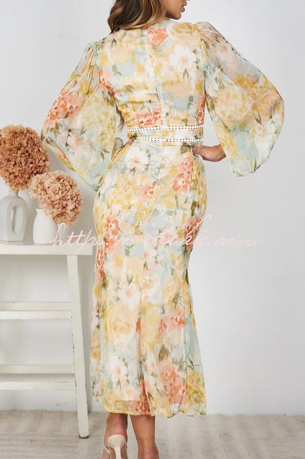 A Vintage Style Dress with Delicate Timeless Details