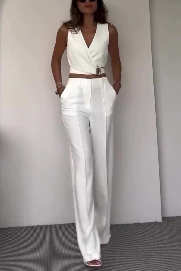 A Vintage Style Pants with Delicate Timeless Details