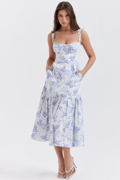 A Vintage Style Dress with Delicate Timeless Details